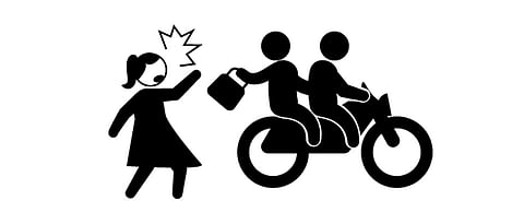 10 cases of bag snatching reported in two months