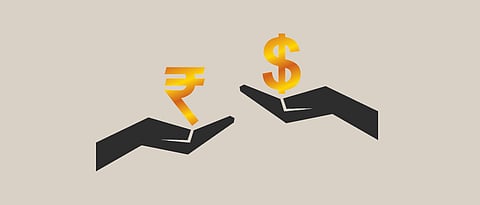 Indian rupee which plunged to a two month low mark during Wednesday's trade session.