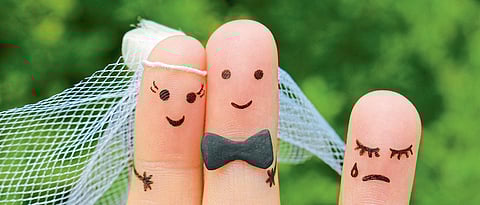 ‘He’s getting married but can’t get over me’