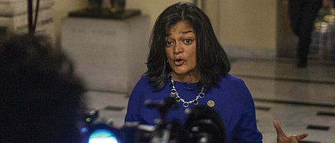 Indian-American Congresswoman arrested in Washington anti-immigration protest