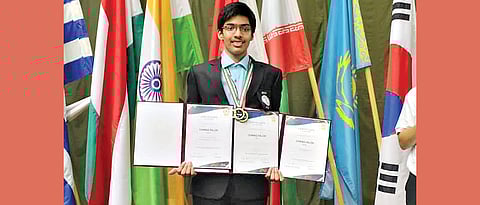 Boy from Pune strikes gold in International Olympiad