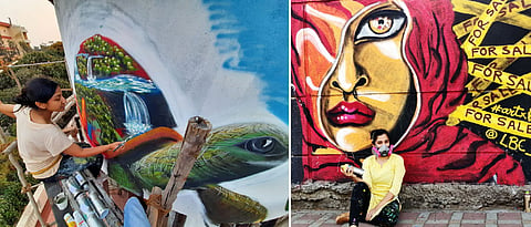 Pune: Sneha Chakraborty, adding colours to city’s walls with powerful messages