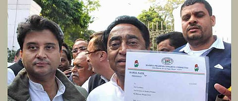 Kamal Nath stakes claim to form government in MP