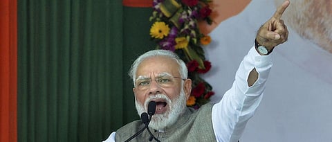 Congress kept Article 370, Ram Mandir pending: Modi