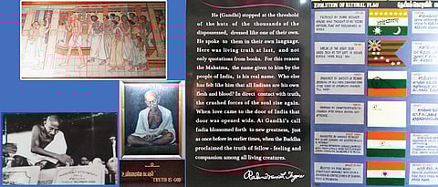In the footsteps of the Mahatma