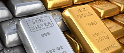 Gold remains almost flat, silver falls Rs 91
