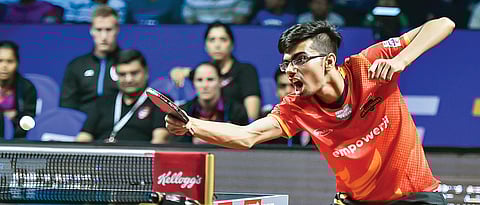 Manav, Ayhika stun higher ranked foreign rivals