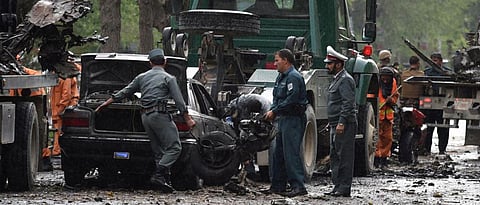 Eight killed in Kabul suicide bombing