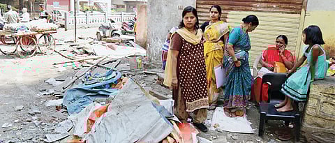 Women vendors allege PMC targeting their stalls