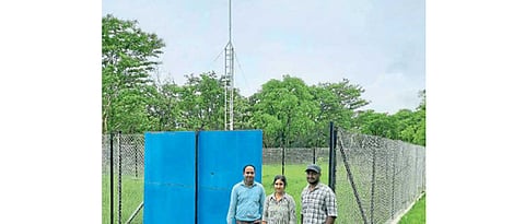 Pune: CWPRS Installs Automatic Station for Weather Observation
