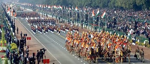 Republic Day celebrations at Rajpath underway