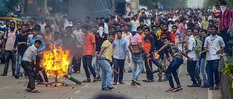 Chaotic situation prevails in State on day 2 of protest