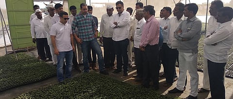 Egyptian delegation visits Agrowon Smart Village