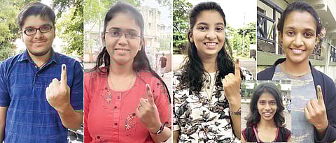 First-timers vote for brighter tomorrow