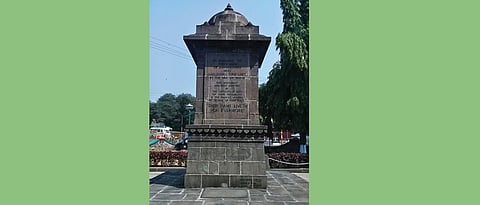 Maratha War Memorial decked up in the city