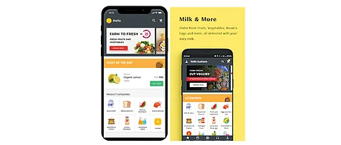 Milk delivery apps gaining popularity