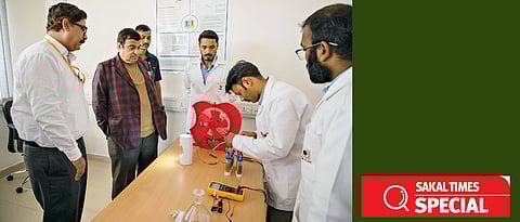 Now, cow urine-powered batteries