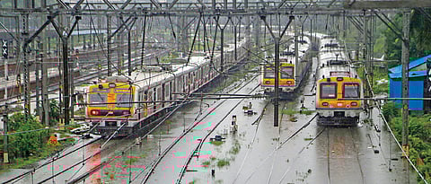 Two trains cancelled due to rain