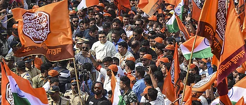 Raj Thackeray leads mega-morcha to oust infiltrators