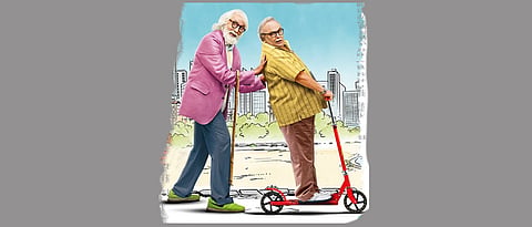 102 Not Out: Not out and out funny, but enjoyable (Reviews)