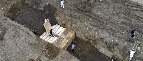 Coronavirus impact: Mass graves spotted at New York City’s Hart Island