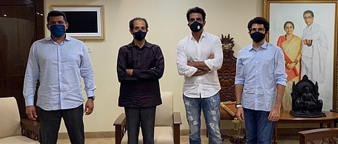 Sonu Sood meets Maharashtra CM Uddhav Thackeray