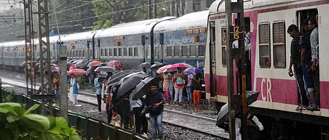 Mumbai rains: Local train services stop; BEST diverted