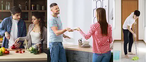 Coronavirus lockdown: How Pune's working couples are sharing household chores and making it fun