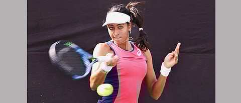 Karman Kaur breezes through