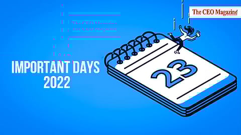 Important Days 2022