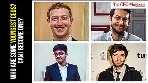 Who are some youngest CEOs? can i become one?