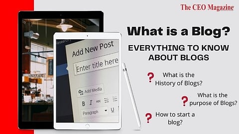 What is a blog?