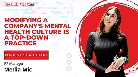 Modifying a company's mental health culture is a top-down practice