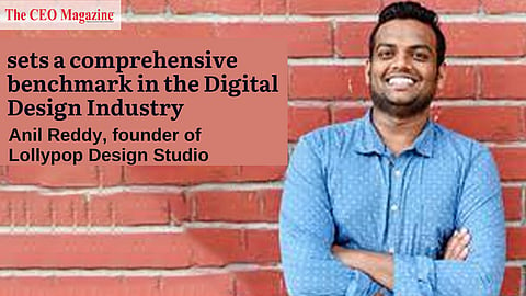 Anil Reddy, founder of Lollypop Design Studio