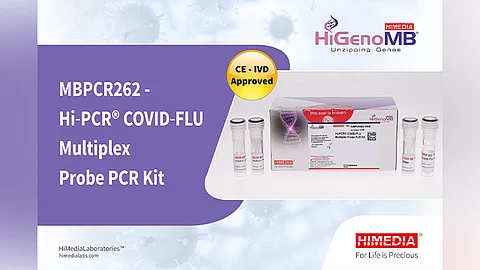 HiGenoMB®- HiMedia Proudly Announces CE-IVD Approval Received for Hi-PCR®COVID-FLU Multiplex Probe PCR Kit (MBPCR262)