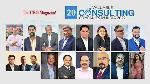 Listing of - 20 Most Valuable Consulting Companies in India 2022 (Vol. 2)