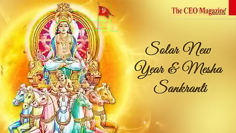 Solar New Year Or Mesha Sankranti