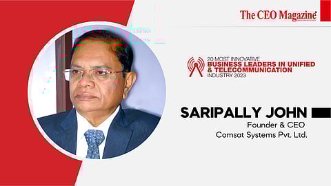 Saripally John- Founder & CEO