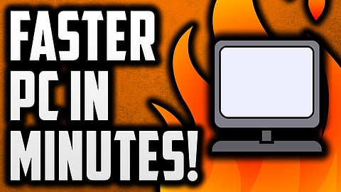 How to speed up your personal computer