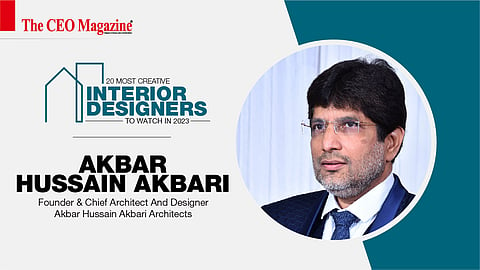 The Architectural Journey of  Akbar Hussain Akbari