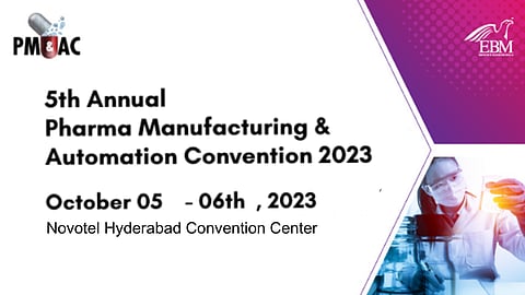 5th Annual PHARMA MANUFACTURING AND AUTOMATION CONVENTION 2023