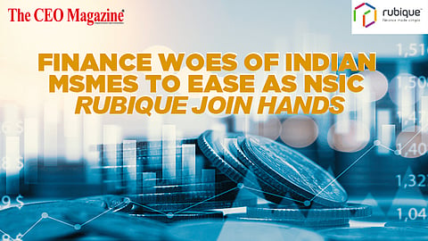 Finance woes of Indian MSMEs to ease as NSIC