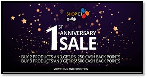Shop CJ Tamil Celebrates 1st Anniversary