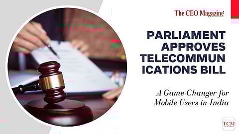 Parliament Approves Telecommunications Bill