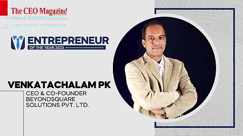 Venkatachalam PK - CEO & Co-Founder - BeyondSquare Solutions Pvt. Ltd.