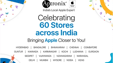 Celebrating 60 Stores Bringing Apple closer to you