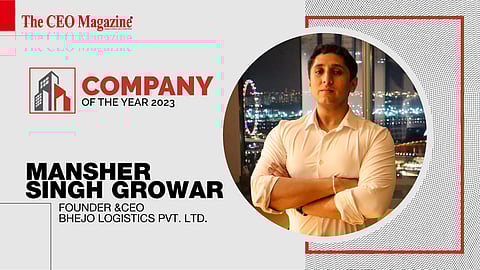 Mansher Singh Growar - Founder & CEO - BHEJO Logistics PVT. LTD.
