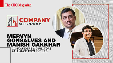 Mervyn Gonsalves and&nbsp;Manish Gakkhar -&nbsp;Co-Founders &amp; Directors -&nbsp;Aalliance TSCS Pvt. Ltd.