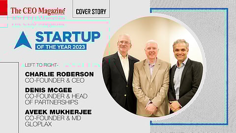 Left to Right: - Charlie Roberson - Co-Founder & CEODenis McGee - Co-Founder & Head of PartnershipsAveek Mukherjee – Co-Founder & MDGloplax