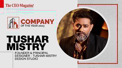Tushar Mistry - Founder & Principal Designer